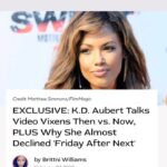 K.D. Aubert Instagram - TAP the LINK in my BIO to check out my latest interview with @21ninety @write_to_the_point @yahoo @yahooentertainment TEAMWORK!!! @marcelle_burke @shaleewood *GLAM BY: @iam_tremajor_beauty