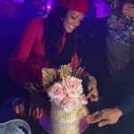 K.D. Aubert Instagram - THANK YOU so much for my BEAUTIFUL cake!!! @batterandblossomcakery It was DELICIOUS!