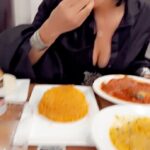 K.D. Aubert Instagram - When your birthday lands on a TUESDAY! All I wanted was some good AFRICAN FOOD! Thank you @fusionvibes1 🍾SEE YOU SATURDAY!#RichardsonTexas Fusion Vibes Kitchen + Lounge