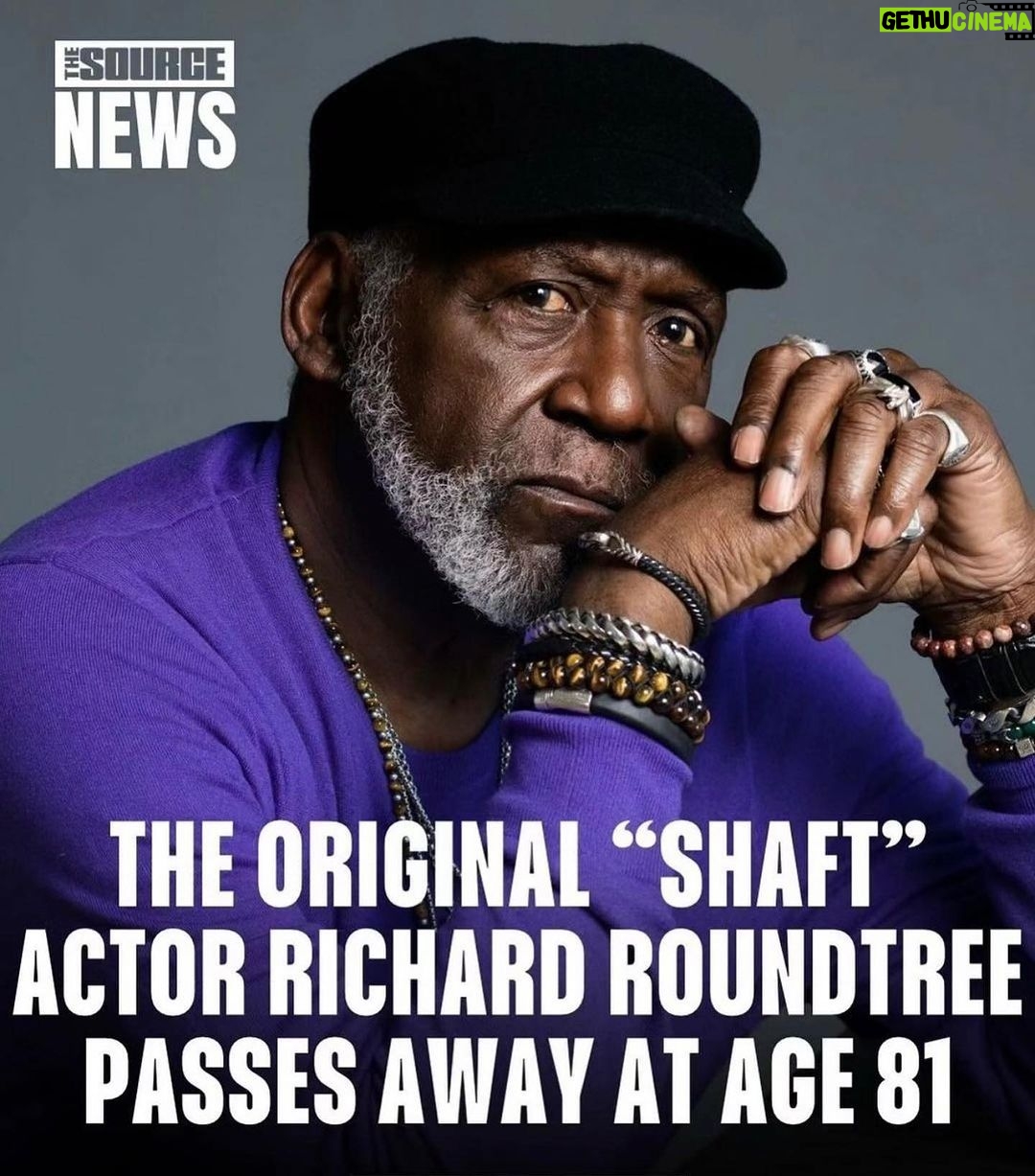 K.D. Aubert Instagram - This is so sad 😞 I’m starting to feel like HOLLYWOOD is fading away…fast! 😔 May your soul take it rest in eternal peace @officialrichardroundtree #SHAFT