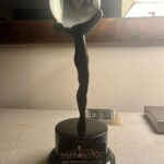 K.D. Aubert Instagram – 🏆 We did it!!! @hapawards 
HOLLYWOOD AFRICAN PRESTIGIOUS AWARD