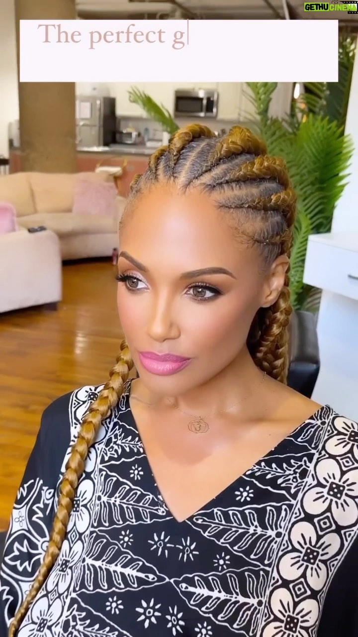 K.D. Aubert - 5.5K Likes - Thanks for my glam 💄💋😊🎨 @b.ladawn @girlcodesd_