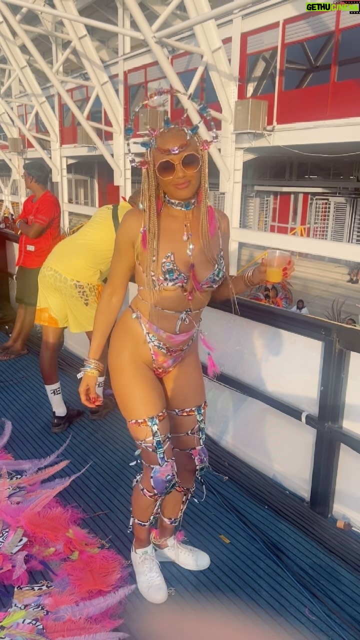 K.D. Aubert Instagram - Got my drink & my 2 step! 🍹🇹🇹🍹 What a time 2 be alive! THANK YOU TRINIDAD and @yumavibe #TrinidadCarnival2024