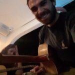 K.J. Apa Instagram – It’s been so long since we got to do this again. For reference – @lorenzohazelwood & I would jam in his bedroom when were 12 and watch skate videos all day. here’s the full version 😝. so good to see you brother and I wish you and @silcrow_band all the best.
