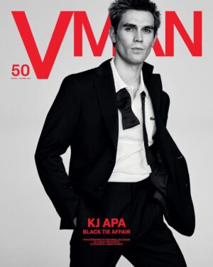 K.J. Apa Instagram - @vman had me talk shop with my bro James Franco. Such a pleasure!  @nathanielgoldberg was so amazing working with you! Thanks for having me @vman & my of course my family @lacoste
