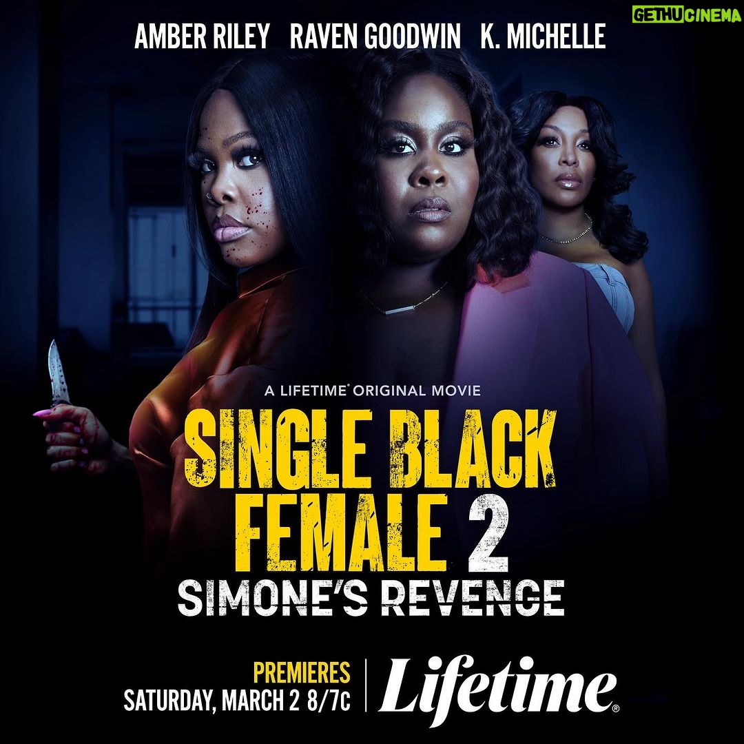 K. Michelle Instagram - Simone is back and ready for revenge 😈 You won’t want to miss the premiere of #SingleBlackFemale2 March 2nd at 8/7c only on Lifetime