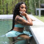 K. Michelle Instagram - Im what they call a real ass outlaw. What I’ve been through many couldn’t survive. Ima stand on what it is never sinking and staying afloat. I don’t trust NOBODY, but myself. I don’t want to do this shit no more cause you demons are predictable it’s “The Same Damn Show” ❤️ I’m The Problem Sept 22