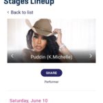K. Michelle Instagram - Wow! Puddin is home. It’s so crazy to here people call me what my family used to call me growing up. This flyer is when I knew it was official and no turning back now. It might be small to some people who don’t understand this, but it means everything to me. Years I’ve just been misunderstood, executives not knowing what to do with me. I sound to country for R&b super riffs and I was to ratchet to sing country. This is not new to me. I think we all know who I am musically. When you interview me tomorrow don’t talk to me about no transition cause it ain’t one. I live this. It might now just be time for everyone to catch up like my Rebel fans know. Who else YOU know got a music scholarship to yodel at an HBCU? I’ll wait🤔 ME. I’m really nervous in the bed tonight. I play in the morning and I don’t know if it’ll be for 3 people, 300, or 3000 but either way im going to completely tear that stage up and be free. Live in every note when that music HITS. AUTHENTICALLY.From every hole in the wall to the biggest of venues IDC IM SINGING AT THEM ALL THIS YEAR😩. Ain’t got nothing but time to be ME! Now get y’all ass on up and have a glass of whiskey with me for breakfast( over 21 TO DRINK, No drinking and driving) see ya at 10 AM at the DR.PEPPER stage tomorrow❤️❤️❤️❤️ @kimberlyispuddin