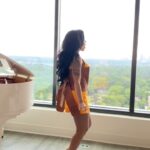 K. Michelle Instagram - Hey y’all, it’s summer time fine. I try to take the BEST care of myself. I drink my water and mind my business and only eat certain things, but I don’t put down my beer and whiskey😩 I can get a fupa quickly yall. I wear my @whatwaistofficial under my clothes for travel and at home for work outs and yoga. No, it does bother me at all during my yoga sessions. BUT THE KICKER IS THE COLOR. I love this new color. It’s super cute, like me😬 This is the perfect color for spring/summer Thanks @whatwaistofficial please send me everything🙌🏾