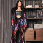 K. Michelle Instagram – Stylist: #emmatrask
Asst stylist: @Nova_inc._
Suit: OTT @ottdubai
Top: @nikitakarizma 
Jewelry: @houseofemmanuele 
Makeup: @pounddcakee_ 
Photographer @shotbysyn