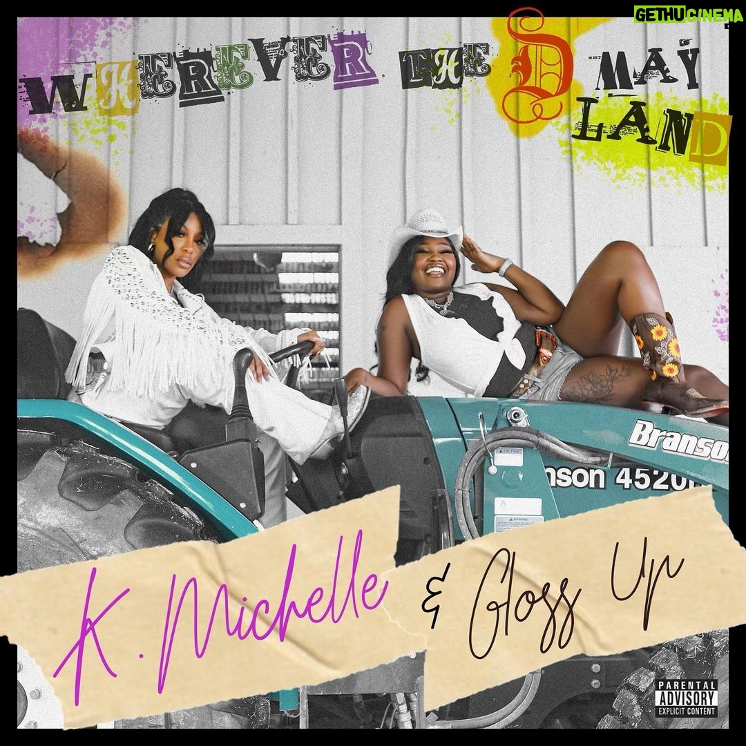 K. Michelle Instagram - “Where ever the D May Land” OUT NOW!!!!!!! Featuring @glittergirlgloss 🌻🌻🌻🌻🌻🌻🌻🌻🌻🌻 Streaming NOW❤️
