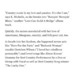 K. Michelle Instagram - Wow!!!! The Tennessean🥺 Im a REAL TENNESSEE LADY, so this means a lot to me! The article alone has me in tears. So many amazing people rooting for and speaking life into me in the spread. Y’all i’m thankful. @marcuskdowling your genius and genuine support is forever appreciated. When you told me the story about advocating in Nashville for over 5years and I didn’t even know. God bless ya and I hope I don’t let yall down🌻🙏🏽❤️ Follow @kimberlyispuddin see ya there❤️
