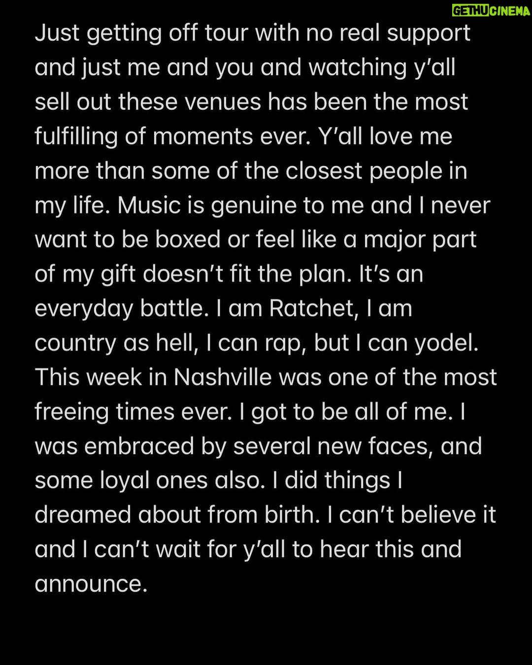 K. Michelle Instagram - I’m The Problem either way. A good one. Tonight Let’s have some Red Wig R&B Problems❤️. @kimberlyispuddin THANK YALL FOR LISTENING TO ALL OF ME for years! Lets gooooo