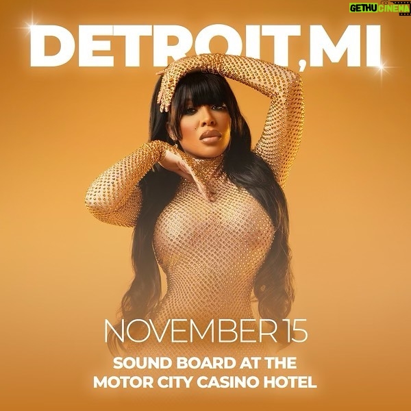 K. Michelle Instagram - DETROIT! See ya THIS Wednesday. Y’all curse me out so bad about not coming there for tour and I heard you. Let’s sing some oldies and brand new songs from the album “Im The Problem” Im bringing the band,dancers, and whole crew😘 (meet and greets will be available)