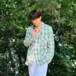Kai Instagram - 날씨좋다 Gucci Resort Collection 🌴 구찌 리조트 컬렉션 ⛱ @gucci #gucci #광고