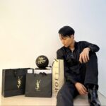 Kai Instagram - @yslbeauty #입생로랑뷰티 #입생로랑벨벳틴트 #따뚜아쥬꾸뛰르