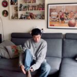 Kai-Yi Chang Instagram - 下雨降溫の台北。 就是要穿上我最愛最愛的毛衣！ 混羊毛的最舒服… 搭配豹紋雀兒喜靴子，舒服又有個性。 sweater @mougganofficial Jeans @levis @levis_taiwan Shoes @allsaintstaiwan @allsaints necklace @modern_mode2001 @upstar0129 #necklace #levistaiwan #supreme #levis #allsaintstaiwan #lifestyle #lifestyleblogger #seaboy #actor #actorslife #allsaints #mouggon #sweater 國父紀念館