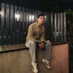 Kai-Yi Chang Instagram - 也是一天。 今天拍品牌形象、穿搭… 接著吃滷味、參加愛的酒吧小活動。 充實…臉很紅，不要介意！ Jacket @supremenewyork By @opmm.taipei Pants @dazedtw Shoes @adidas @adidas_tw #island #acnestudios #beachlife #rafsimons #taipeicitylife #lifestyle #lifestyleblogger #calvinklein #actor #actorslife #ganryu #commdesgarcons #supreme #denim 微風南山 Breeze Nan Shan