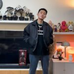 Kai-Yi Chang Instagram - 週六幹嘛下雨呀！？ 只能一樣穿上我愛的毛衣、MA1及牛仔褲… 戴上我最近愛上我的「誕生石」飾品！ 我想我今天應該會順風順水。 Sweater @obeygiant @obeyclothing Jeans @eclectic_club Shoes @togaarchives #ootd #look #fashion #fashionblogger #lifestyle #lifestyleblogger #streetstyle #balenciaga #obeyclothing #fashionstyle #supreme #obey 四坪酒吧 Sì píng