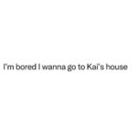 Kai Cenat Instagram - Just Chilling , What You Doing? New York City