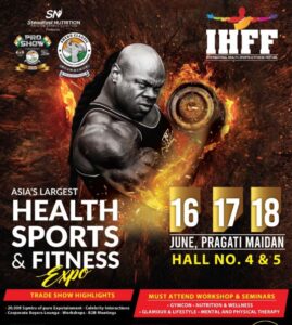 Kai Greene Instagram - Meet and Greet @kaigreene at the IHFF / SheruClassic ! #delhi #fitness #expo #ihff #sheruclassic Tag 5 friends to win free passes !! Pragati Maidan