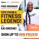 Kai Greene Instagram - FREE WEBINAR 🌐 TOMORROW👇🏾 Join us tomorrow January 30th at 12:30pm PST for an incredible FREE webinar with yours truly, @issaonline & @trifecta We’ll dive into self-discovery, nutrition, training, and the business side of fitness. Secure your spot today for a chance to WIN FREE PRIZES, including ISSA specializations & Trifecta Gift Cards. DON’T MISS THIS 👇🏾 Head to the link in bio & join us! #KaiGreene #TRIFECTA #ISSAonline #ThoughtsBecomeThings