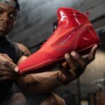 Kai Greene Instagram - Elevate your training to new heights with the proven footwear, @ryderwear D-MAKS. With a sleek and futuristic design, this shoe blends functionality with modern technology and patterned fabrics, resulting in an exceptional training shoe. D-MAKS feature a flat and thin sole that provides unparalleled support and promotes proper lifting form, this shoe is a must-have for serious lifters. The carbon fiber detailed panels offer essential support during leg day, allowing you to get closer to the ground and unleash maximum power. Grab Your Pair Today Save An Extra 10% Off Code: KAI10 #Ryderwear #KaiGreene