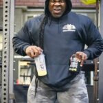 Kai Greene Instagram – Remember… you don’t get better on the days you feel like going. You get better on the days when you don’t… and you go anyways 💪🏽 !! 

RDX PRE WORKOUT🔋 @corechamps 

#KaiGreene #CoreChamps