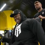 Kai Greene Instagram - UNLEASH THE INTENSITY⚡️ WE DID THE WORK! My boy @ryanjterry conquered the day with a full body blast and redefine our very own limits. ⚡️ Fueled by @reignbodyfueleurope  🔋 TAG YOUR WORKOUT PARTNER⬇️ #ReignBodyFuel #KaiGreene