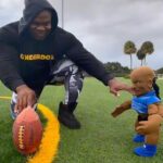 Kai Greene Instagram – Play with Me and MiniKai this season and you might just win! Download @underdogfantasy (link in bio)
Use my Code KaiGreene, deposit anywhere from $10-$200 and get your deposit matched! Let’s goooo 🏈 
#kaigreene #underdogfantasy