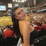 Kalani Hilliker Instagram - Let’s go d-backs let’s go⚾️❤️🐍 Chase Field Az Diamondbacks