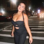 Kalani Hilliker Instagram - living in my vision board🥹🖤🌃✨🍸 NYFW