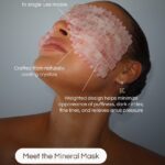 Kalani Hilliker Instagram - NEW DROP ALERT🤍 meet the mineral mask! Crafted with natural cooling crystals designed to soothe, relax, depuff, and cool the eyes. My favorite way to start and end my day 🧖🏼‍♀️🩷