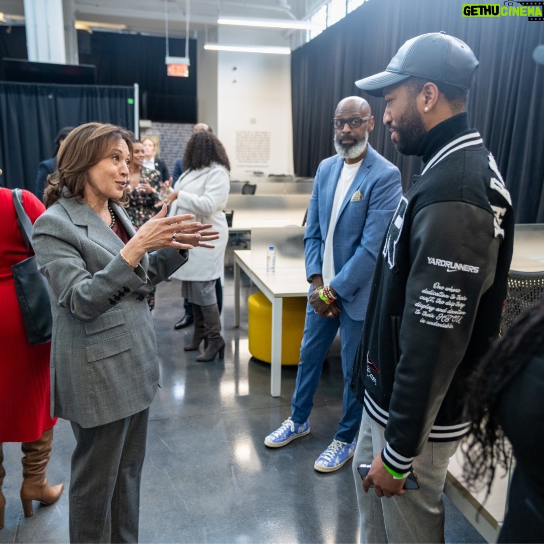 Kamala Harris Instagram - Since the start of this year, I've been to Georgia, Nevada, North Carolina, and South Carolina meeting voters on the road. @JoeBiden and I are traveling the country to let Americans know what we have achieved—from job growth to student loan relief—and who brought it to them.