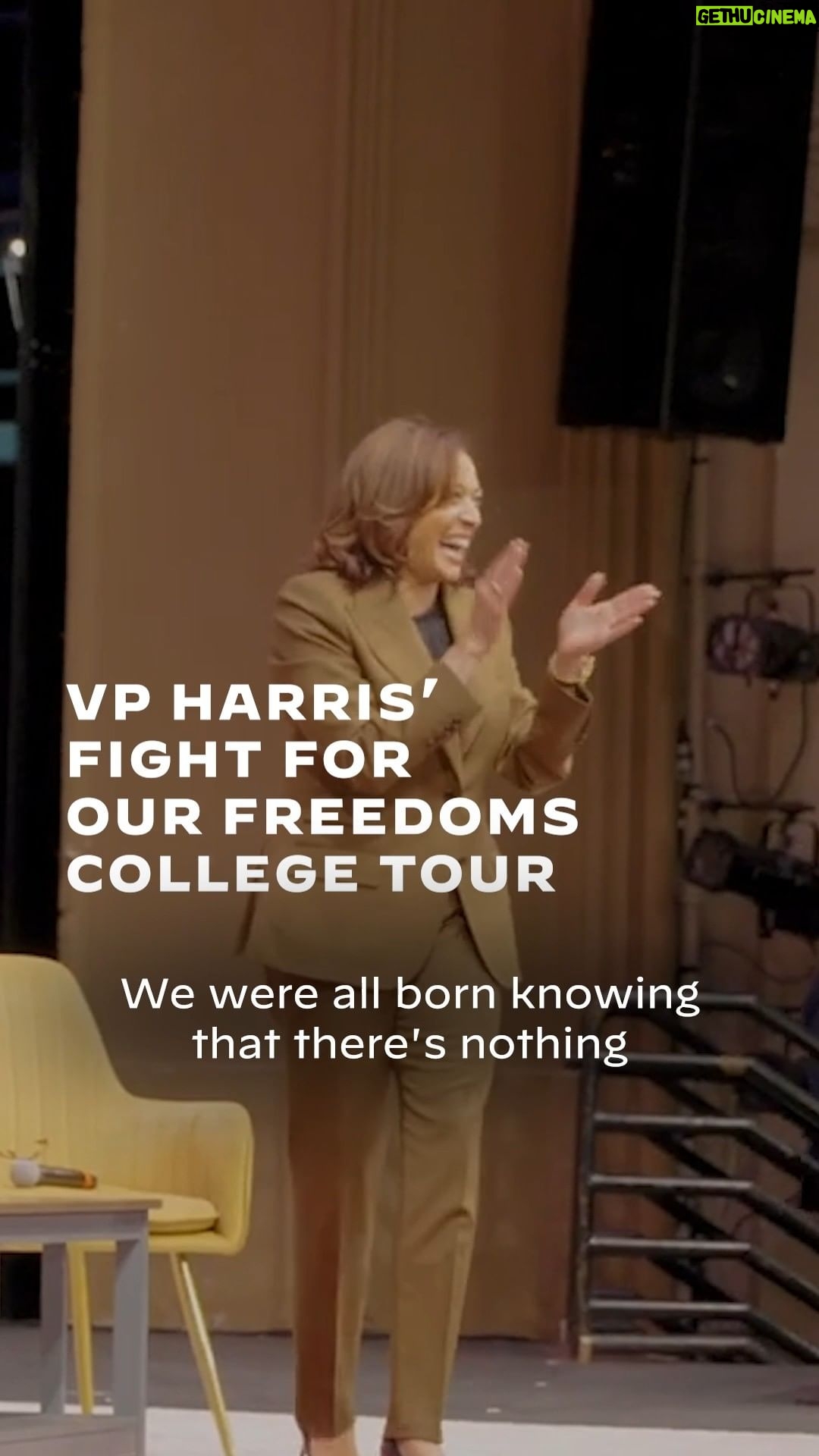 Kamala Harris Instagram - This year, during our nationwide college tour, I met with over 15,000 young leaders who are on the frontlines of the fight for our fundamental freedoms. It is because of them, I know our future is bright.