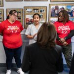 Kamala Harris Instagram - In October, I met with @Culinary226 workers in Las Vegas. Many union members were concerned about how they were going to pay rent, put food on the table, or make other personal sacrifices. Yet, they were prepared to strike. In the following weeks, union members won a 32% pay raise over five years, thanks to the power of collective bargaining. Yesterday, I came back to Nevada to celebrate their historic victory. The Culinary Workers Union Local 226 has shown our nation what’s possible when workers fight, organize, and stand together.