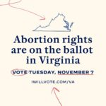 Kamala Harris Instagram - Virginia is the only state in the South without an abortion ban. That means in all Southern states except Virginia, the government can tell a woman what to do with her body. Abortion rights are on the line. Let's get out the vote.