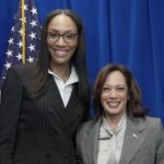 Kamala Harris Instagram - @aja22wilson and my message to young people, especially for our girls: own your ambition.