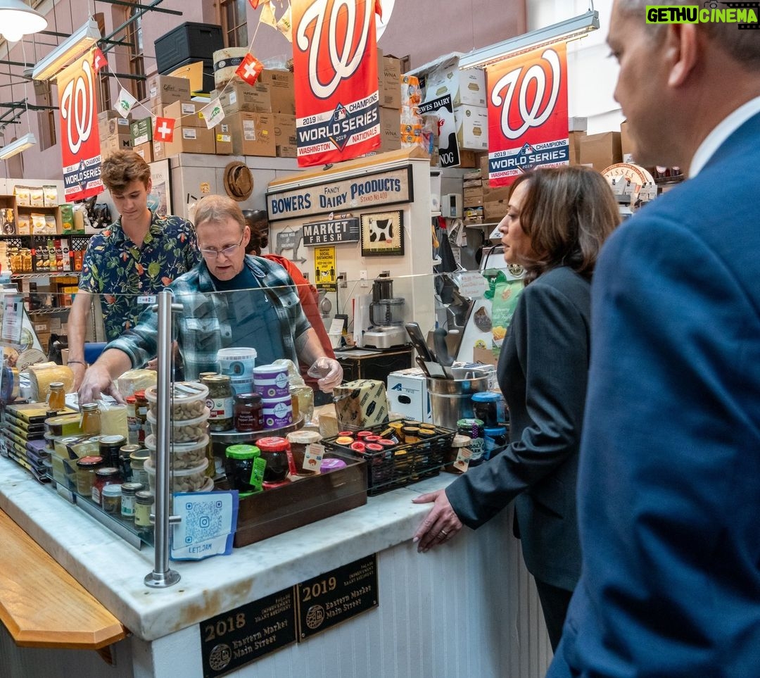 Kamala Harris Instagram - The last two years were the greatest years for new small business applications on record. On Small Business Saturday and throughout the holidays, be sure to shop local and support the backbone of our communities. When our small business owners succeed, America succeeds.
