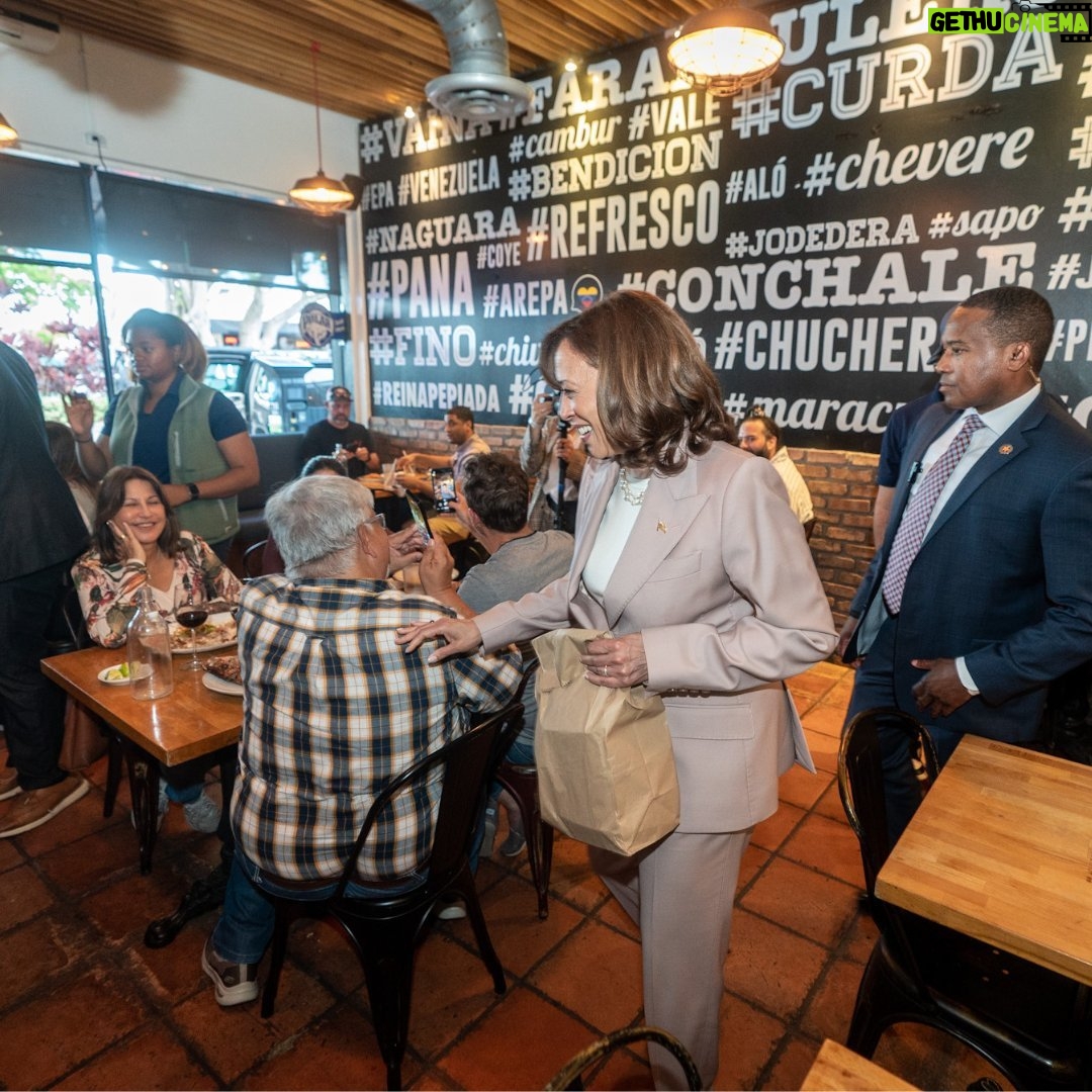 Kamala Harris Instagram - The last two years were the greatest years for new small business applications on record. On Small Business Saturday and throughout the holidays, be sure to shop local and support the backbone of our communities. When our small business owners succeed, America succeeds.