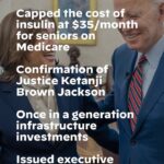 Kamala Harris Instagram - We are making historic progress. Now, let’s finish the job.