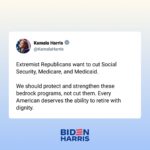 Kamala Harris Instagram - Every American deserves the ability to retire with dignity.