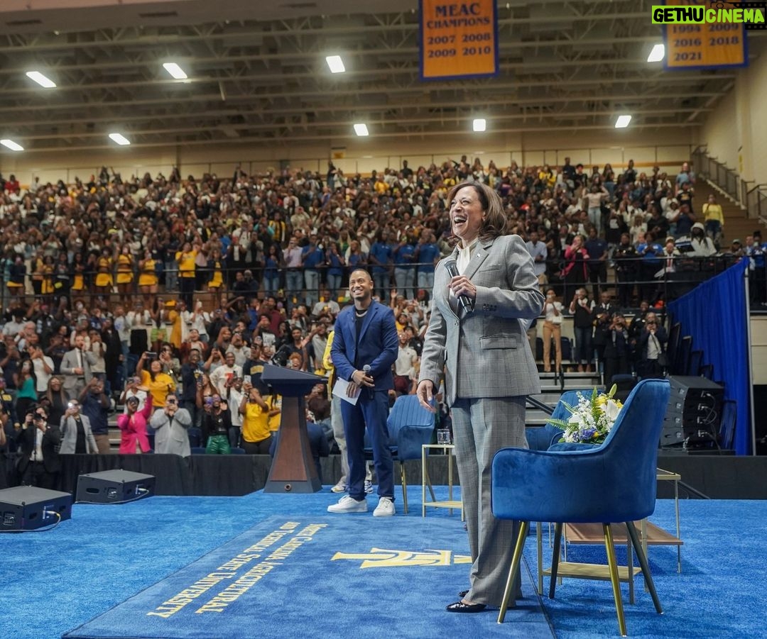 Kamala Harris Instagram - Our HBCUs are centers of academic excellence, but have been underfunded for far too long. Because young people voted for @JoeBiden and me, we have been able to invest over $7 billion in our HBCUs.