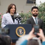 Kamala Harris Instagram - President @JoeBiden and I continue to be deeply inspired by the students leading the gun safety movement.