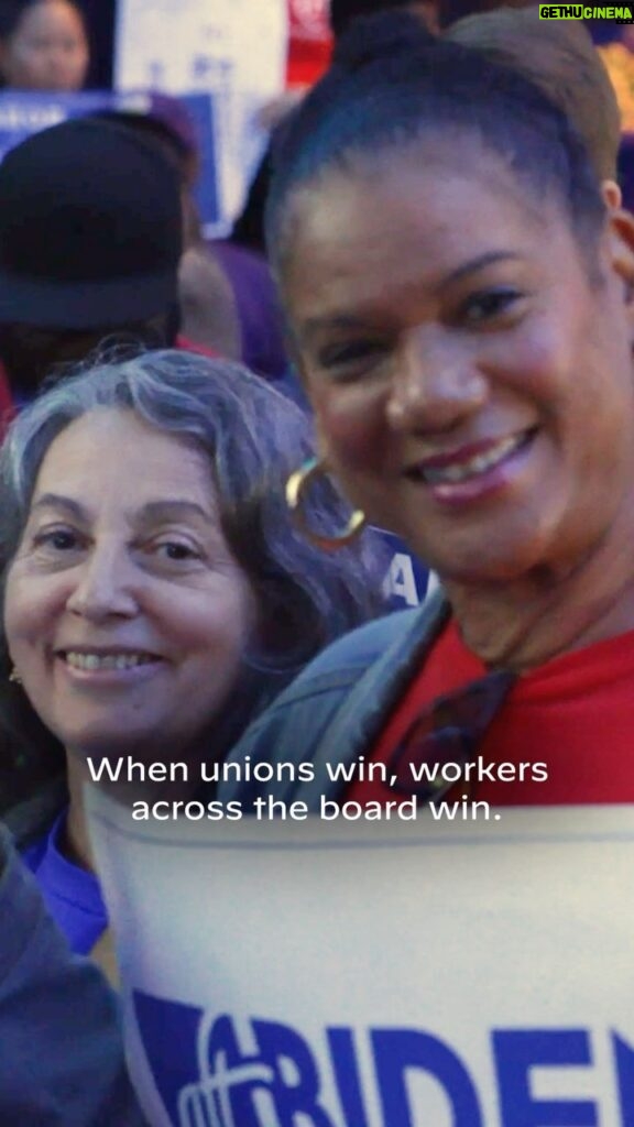 Kamala Harris Instagram - This Labor Day, we honor the labor movement that fought for better wages, safer working conditions, and sick days. When unions are strong, America is strong.