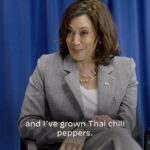 Kamala Harris Instagram - At the vice president’s residence, we’re growing scotch bonnet peppers, jalapeño peppers, Thai chili peppers, you name it.