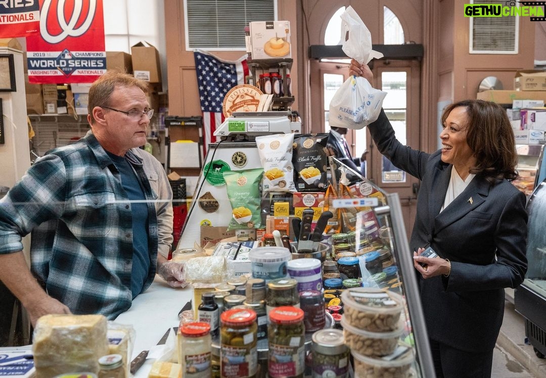 Kamala Harris Instagram - I'm proud of what we've done to expand access to capital for entrepreneurs, giving them the support they need to start a business, create jobs, and thrive.