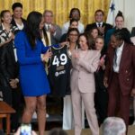 Kamala Harris Instagram - The @LVAces inspire our young people and people across our nation to dream with ambition. They are living the truth that women belong in every room and on every court. Our nation is stronger because of their leadership. Congratulations to the 2022 WNBA Champions, the Las Vegas Aces!