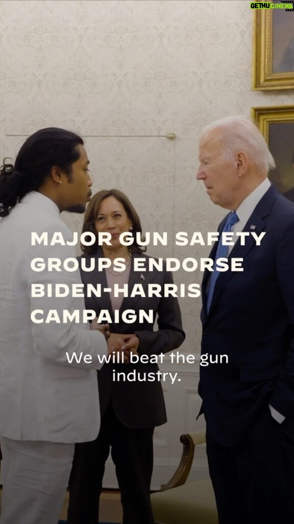 Kamala Harris Instagram - All Americans deserve to be safe from gun violence. Together, we can make that happen.