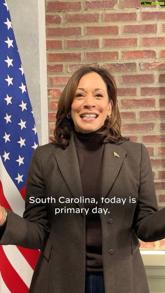 Kamala Harris Instagram - South Carolina, you have the power to shape our country with your vote in today’s primary. Polls are open until 7pm.